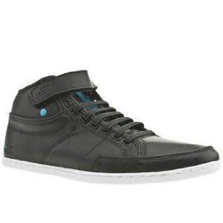Boxfresh Swich Half Cab Black Cyan White Leather Shoes Trainers Shoes