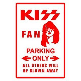 KISS PARKING ONLY novelty street sign   Decorative Signs