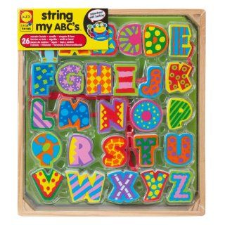 ALEX Toys   Early Learning String My Abc'S  Little Hands 1487 Toys & Games