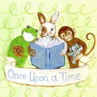 Once Upon a Time Animals Canvas Reproduction Baby