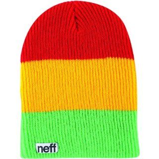 Neff Trio Men's Beanie Casual Hat   Rasta / One Size Automotive