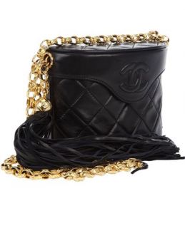 Chanel Vintage Vintage Quilted Bucket Bag