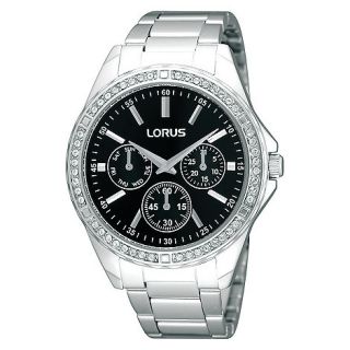 Lorus Ladies silver chronograph dress watch