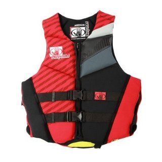 Phantom Men's Neo PFD Size XL 45"   49", Color Red/Black  Life Jackets And Vests  Patio, Lawn & Garden