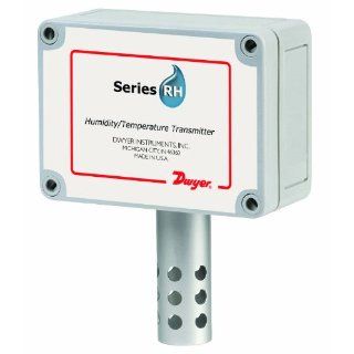 Dwyer Series RHP RH/Passive Temperature Sensor Transmitter, OSA (Outside Air), 4 20 mA RH Output, 10K @ 25C Thermistor (Type III)