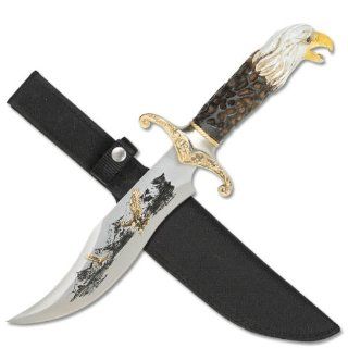 BladesUSA KS 1863E Wildlife Knife Collectible 15 Inch Overall  Hunting Knives  Sports & Outdoors