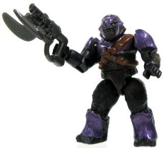 Halo Wars Mega Blocks LOOSE Mini Figure Covenant Purple Brute with Spike Rifle Toys & Games
