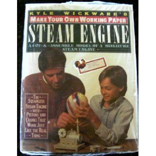 Make Your Own Working Paper Steam Engine (Make Your Own Paper Machine Series) Kyle Wickware 9780060960346 Books