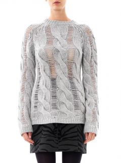 Twisted cable knit sweater  Carven