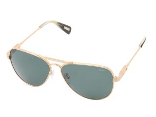 Lanvin SLN038 Rose Gold/Striped Horn/Grey Polarized