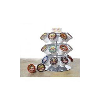 Single Serve Coffee Carousel for 24 Keurig K cups with Condiment Tray  Other Products  