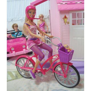 Barbie Glam Bike Barbie with Glam Bike Toys & Games