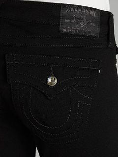 True Religion Misty skinny ponte jeans with crystals Black