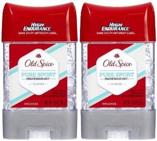 Old Spice High Endurance Pure Sport Clear Gel Anti Perspirant Deodorant  Beauty