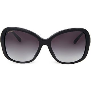 BVLGARI   Bvlgari black square sunglasses