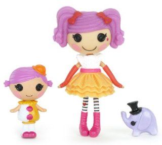 Lalaloopsy Mini Littles Doll, Peanut Big Top/Squirt Lil Top Toys & Games