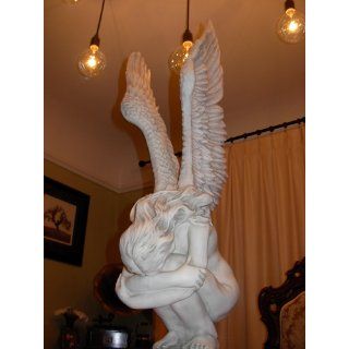 Remembrance and Redemption Angel Statue Size Large  Outdoor Statues  Patio, Lawn & Garden