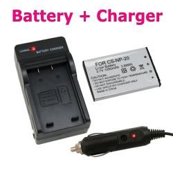 Battery NP 20 for Casio EXILIM Eforcity Camera Batteries & Chargers