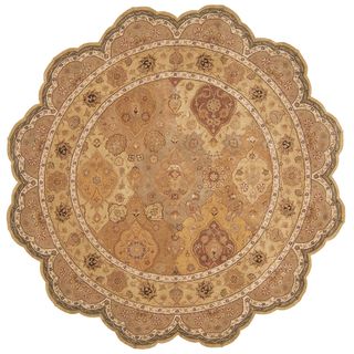 Nourison Hand tufted Heritage Hall Multi Rug (6' x 6') Free Form Nourison Round/Oval/Square