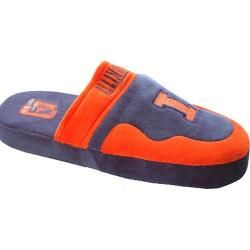 Comfy Feet Illinois Fighting Illini 02 Blue/Orange Comfy Feet Men's Slippers