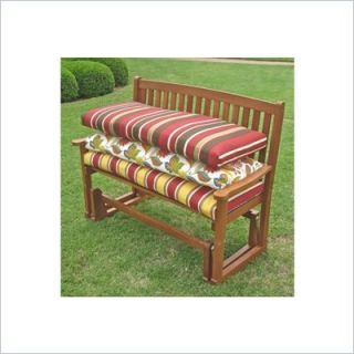 Blazing Needles Solid 5' Patio Bench/Swing Cushion   93450 5 Solid