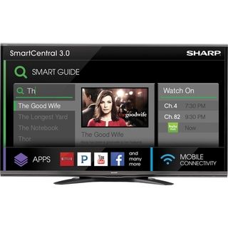 Sharp AQUOS LC 70SQ15U 70" 3D Ready 1080p LED LCD TV   169   HDTV 10 Sharp LED TVs