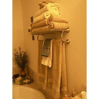 Moen YB2894ORB Eva Hotel Towel Shelf, Oil Rubbed Bronze   Towel Bars  