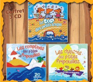 Top Des Petits Loups & Comptines 3Cd Box Music