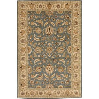 Hand tufted Traditional Oriental pattern Blue Accent Rug (2' x 3') JRCPL Accent Rugs
