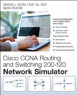Cisco CCNA Routing and Switching 200 120 Network Simulator (DVD ROM) General Computer