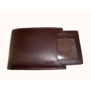 Kozmic Handcrafted Brown Leather Bifold Wallet Kozmic Other Travel Accessories