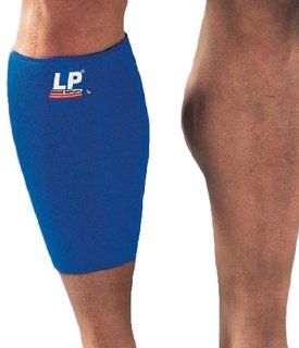 LP Shin & Calf Support (Black; One Size Fits Most)   provides compression & support over calf & shin Sports & Outdoors