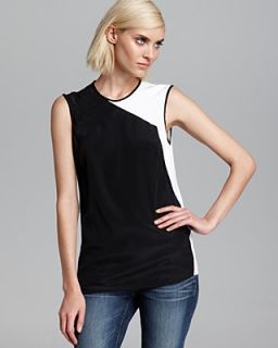 Cut25 by Yigal Azrouel Top   Color Block Overlap Front's