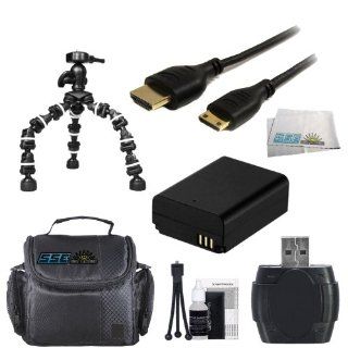 SSE Essential Accessory Package For Samsung NX200, NX210, NX300, NX300M, NX1000, NX1100 & NX2000 Digital Cameras  Digital Camera Accessory Kits  Camera & Photo
