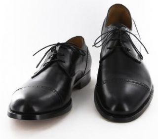 New Santoni Black Shoes 9/8 Clothing