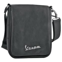 Vespa Small Sling Bag Imitation Leather Black Vespa Fabric Messenger Bags