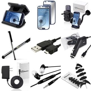 Case/ Screen Protector/ Headset/ Cable/ Mount for Samsung Galaxy S3 BasAcc Cases & Holders