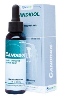Candidol Candida Overgrowth Relief Medicine. All Natural Homeopathic Medicine Quickly Relieves Yeast, Fungus, and Candida Overgrowth Symptoms Including Itching, Fatigue, Headaches, Indigestion, and Congestion. 1 Bottle   Direct from Manufacturer. Health &