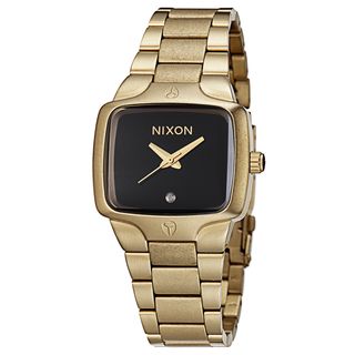 Nixon Women's 'The Small Player' Goldplated Watch Nixon Women's Nixon Watches