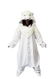 Bcozy Polar Bear Onesie, White, One Size Clothing