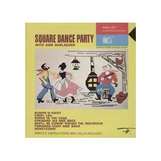Don Durlacher ~ Square Dance Party LP Vinyl Record Music