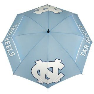NCAA North Carolina Tarheels 62 Inch WindSheer Hybrid Umbrella  Sports Fan Golf Umbrellas  Sports & Outdoors