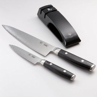 Yaxell Ran 3 Piece Cutlery Set Chefs Knives Kitchen & Dining