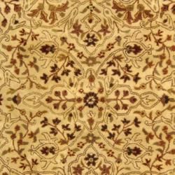 Handmade Persian Legend Ivory/Rust Wool Area Rug (4' x 6') Safavieh 3x5   4x6 Rugs