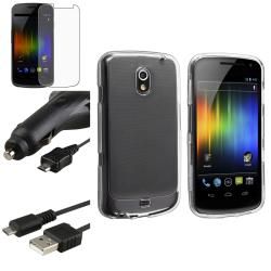 Crystal Case/Protector/Cable/Charger Bundle for Samsung Galaxy Nexus i9250 BasAcc Cases & Holders