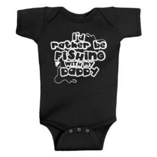 Threadrock 'I'd Rather Be Fishing With My Daddy' Infant Bodysuit Clothing