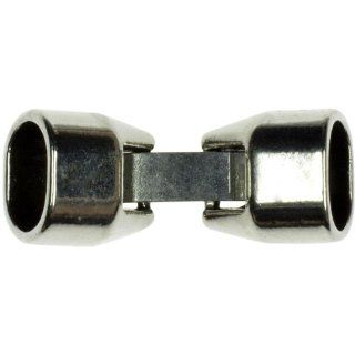 Slide Bracelet Metal Clasp 1/Pkg Silver