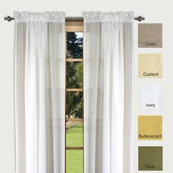 Lucerne 84 inch Sheer Curtain Panels (Set of 2) Ricardo Sheer Curtains