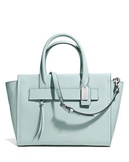 COACH Bleecker Riley Carryall Satchel in Saffiano Leather's