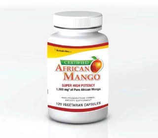 Certified African Mango Weight Loss Supplement, 120 Count Health & Personal Care
